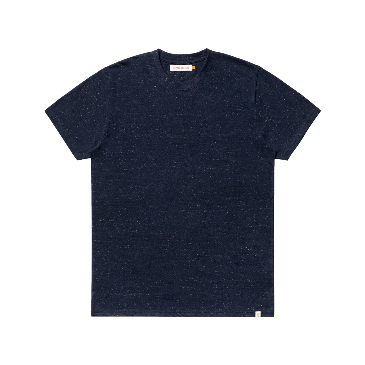 Textiel Heren T-shirts & Polo’s Revolution Structured T-Shirt 1204 - Navy Blauw