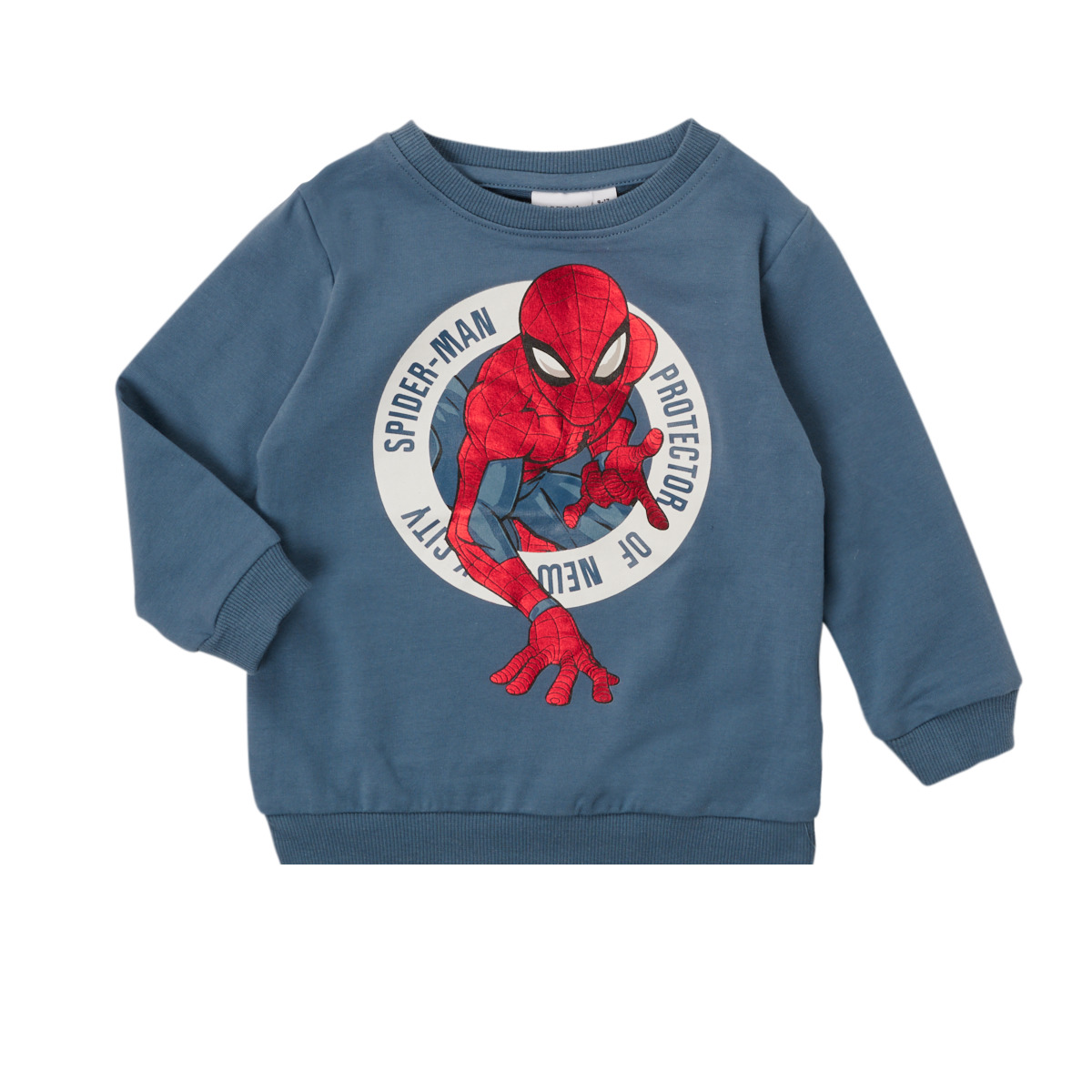 Textiel Jongens Sweaters / Sweatshirts Name it NMMJANICH SPIDERMAN SWEAT Marine
