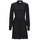 Textiel Dames Korte jurken Vila VIFINI L/S SHIRT DRESS/SU Zwart