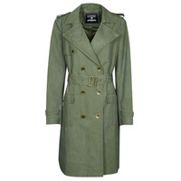 Textiel Dames Trenchcoats Guess PRISCA TRENCH Kaki