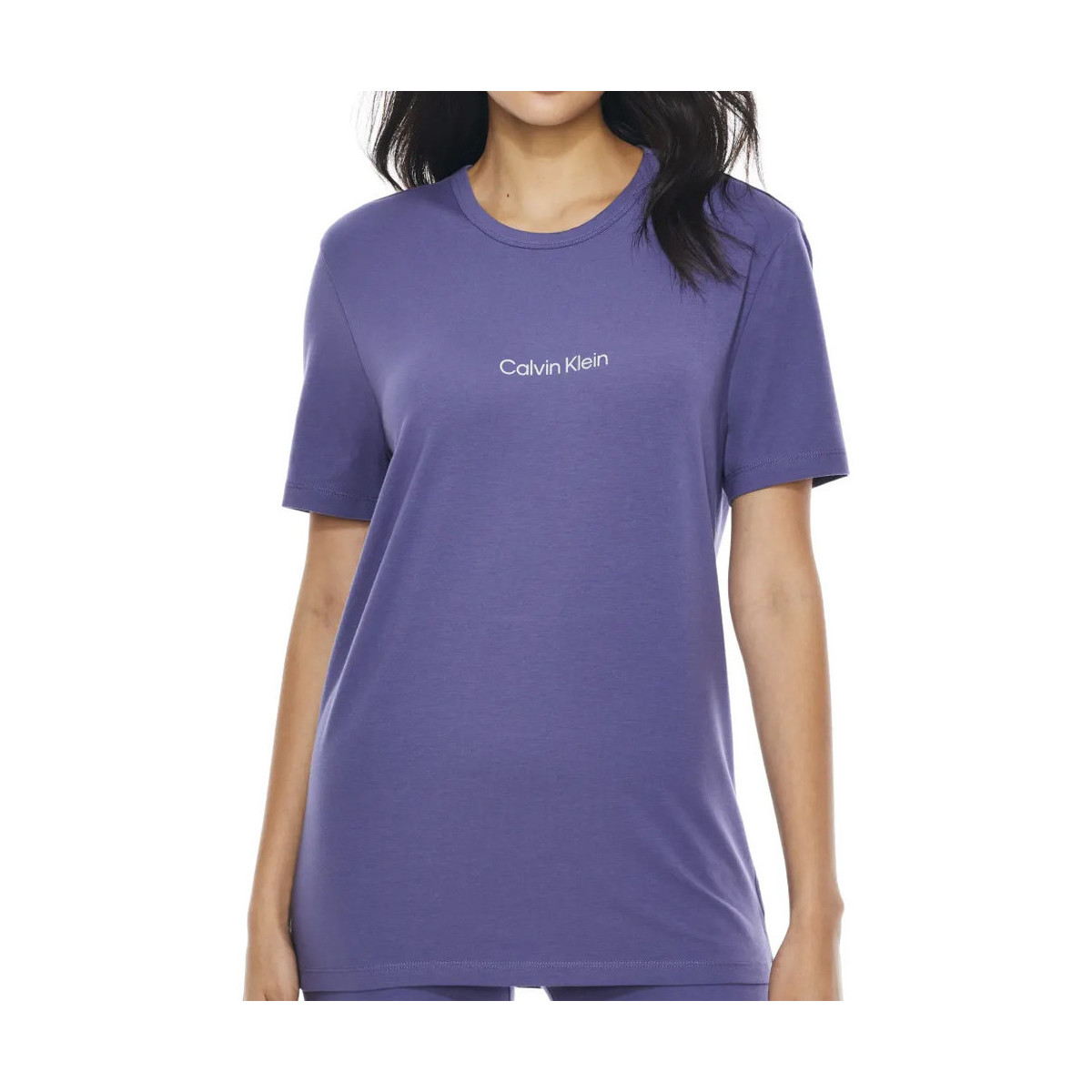 Textiel Dames T-shirts & Polo’s Calvin Klein Jeans  Violet