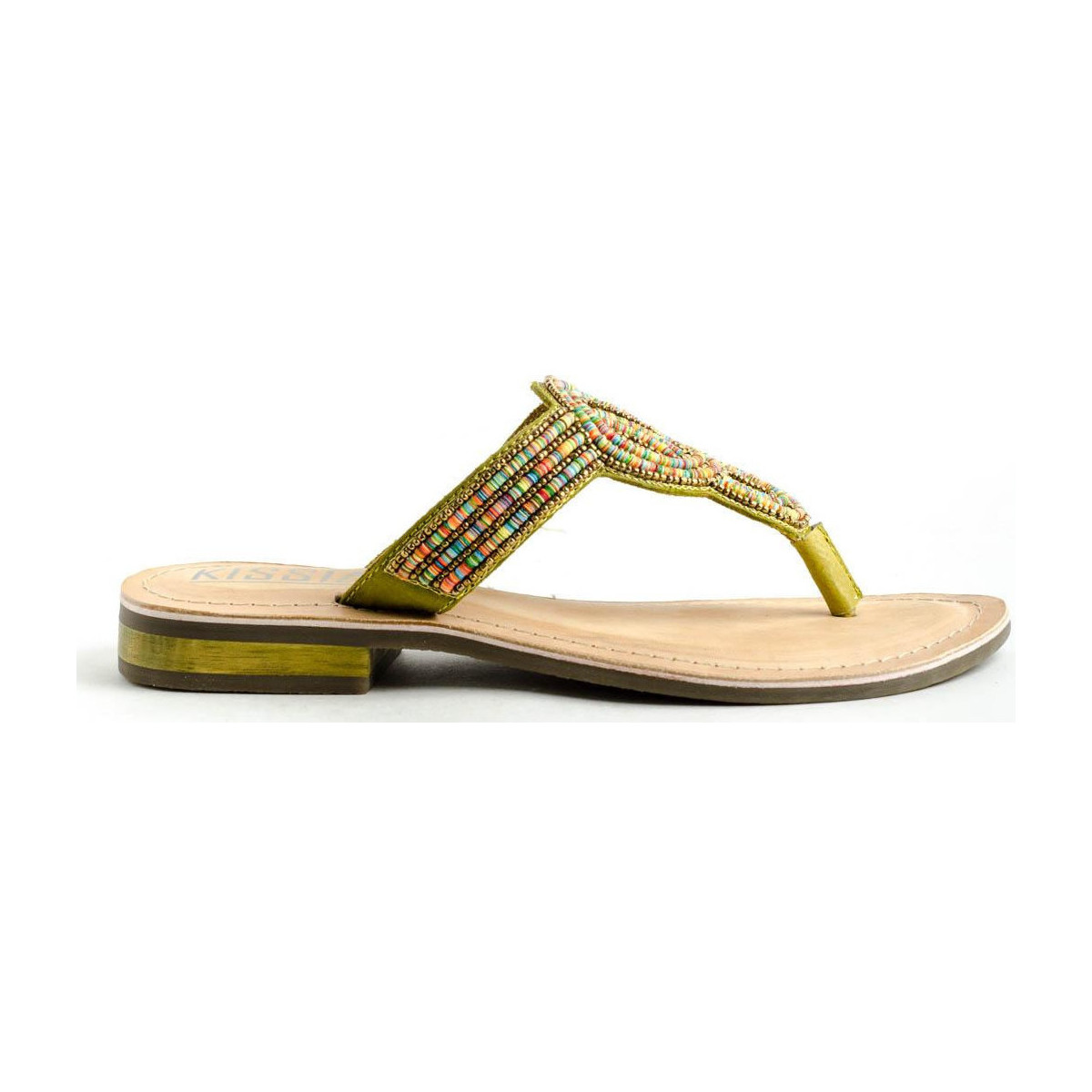 Schoenen Dames Sandalen / Open schoenen Kissia CHENAI Groen