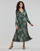 Textiel Dames Lange jurken Moony Mood LASSELINE Groen