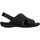 Schoenen Heren Sandalen / Open schoenen Melluso U75131B Zwart
