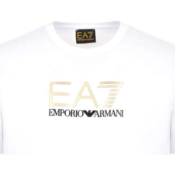 Textiel Heren T-shirts & Polo’s Ea7 Emporio Armani 3LPT24 PJM9Z Wit
