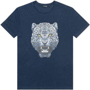 Textiel Heren T-shirts korte mouwen Antony Morato MMKS02135 FA100144 Blauw