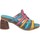 Schoenen Dames Leren slippers Laura Vita Lilio 05 Multicolour