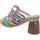 Schoenen Dames Leren slippers Laura Vita Lilio 05 Multicolour