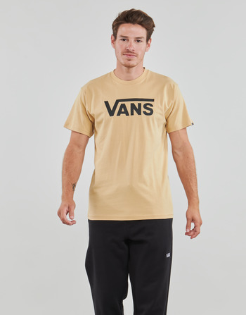 Textiel Heren T-shirts met lange mouwen Vans VANS CLASSIC Beige