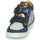 Schoenen Meisjes Hoge sneakers Shoo Pom PLAY EASY CO Marine / Zilver / Goud