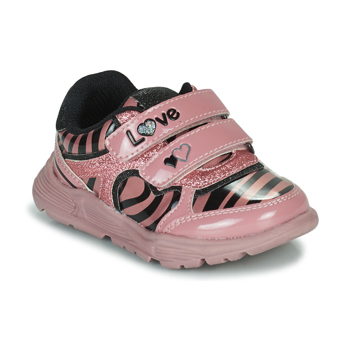 Schoenen Meisjes Lage sneakers Chicco CANDACE Roze / Zwart