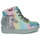 Schoenen Meisjes Hoge sneakers Chicco FORTUNA Roze / Blauw / Violet
