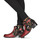 Schoenen Dames Laarzen Laura Vita ALICE Rood / Zwart