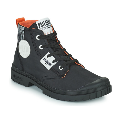 Schoenen Hoge sneakers Palladium SP20 OVERLAB Zwart / Orange