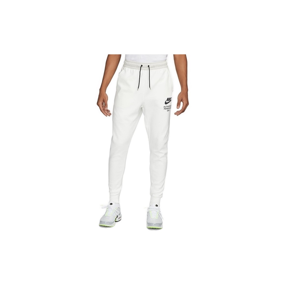 Textiel Heren Broeken / Pantalons Nike M NSW FLC JGGR GX AP Wit