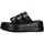 Schoenen Dames Sandalen / Open schoenen Paola Ferri D7719 Zwart