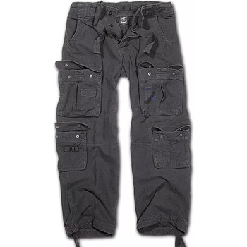 Textiel Heren Broeken / Pantalons Brandit Heren leger Cargo Broek Pure Vintage Zwart