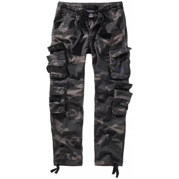 Textiel Heren Broeken / Pantalons Brandit Leger cargobroek  Pure slim fit Zwart