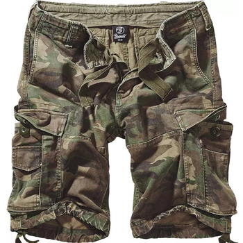 Textiel Heren Korte broeken / Bermuda's Brandit Vintage militaire shorts Saigon Multicolour