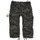 Textiel Heren Korte broeken / Bermuda's Brandit Industry Vintage 3/4 Shorts Zwart