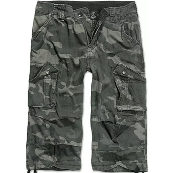 Textiel Heren Korte broeken / Bermuda's Brandit Mannen ¾ shorts Urban Legend Zwart