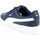 Schoenen Kinderen Lage sneakers Puma Carina Blanc, Bleu marine