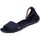 Schoenen Dames Sandalen / Open schoenen Leguano Jara Zwart