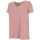Textiel Dames T-shirts korte mouwen 4F TSD352 Roze