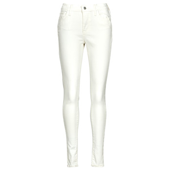 Textiel Dames Skinny Jeans Levi's 720 HIRISE SUPER SKINNY Wit / Rinse