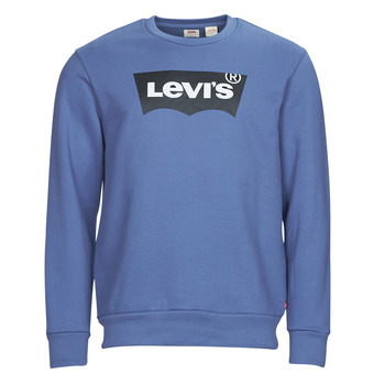Textiel Heren Sweaters / Sweatshirts Levi's STANDARD GRAPHIC CREW Sunset / Blauw