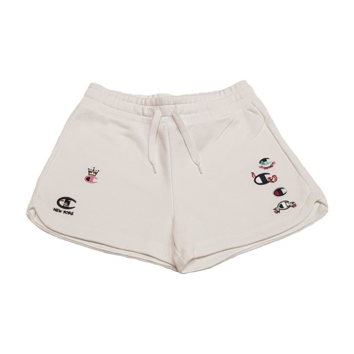 Textiel Meisjes Korte broeken / Bermuda's Champion  Wit