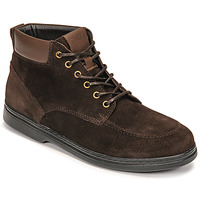 Schoenen Heren Hoge sneakers Casual Attitude NEW001 Brown / Donker