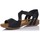Schoenen Dames Sandalen / Open schoenen Interbios BASKETS  4483 Zwart