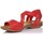 Schoenen Dames Sandalen / Open schoenen Interbios BASKETS  4483 Rood