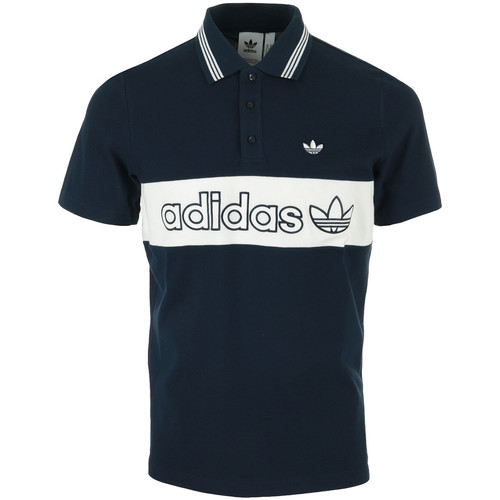 Textiel Heren T-shirts & Polo’s adidas Originals Stripe Tee Blauw