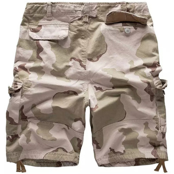 Surplus Vintage cargo leger Shorts Goud