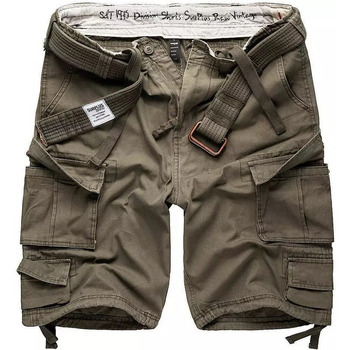 Textiel Heren Korte broeken / Bermuda's Surplus Army shorts Division Groen