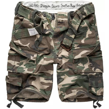 Textiel Heren Korte broeken / Bermuda's Surplus Army shorts Division Multicolour