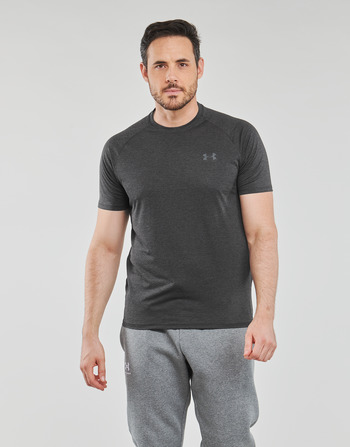 Textiel Heren T-shirts korte mouwen Under Armour UA Tech 2.0 SS Tee Novelty  zwart / Pitch / Gray