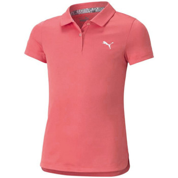 Textiel Meisjes Polo's korte mouwen Puma  Roze