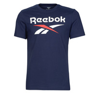 Textiel Heren T-shirts korte mouwen Reebok Classic RI Big Logo Tee Vector / Navy