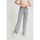 Textiel Dames Broeken / Pantalons Robin-Collection Ribbed Jeans High Waist D Grijs