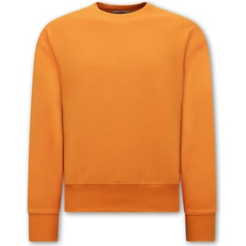 Textiel Heren Sweaters / Sweatshirts Tony Backer Oversize Fit Swea Orange Orange
