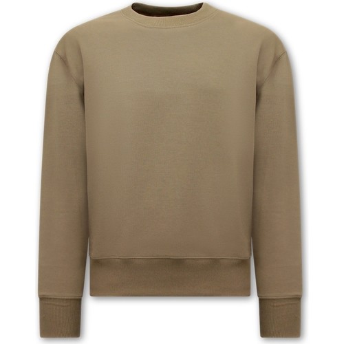 Textiel Heren Sweaters / Sweatshirts Y-two Oversize Fit Swea Brown