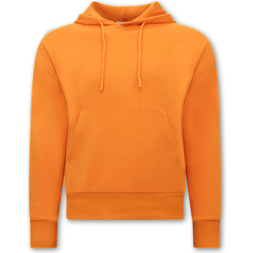 Textiel Heren Sweaters / Sweatshirts Tony Backer Oversize Fit Hoodie Orange Orange