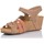 Schoenen Dames Sandalen / Open schoenen Interbios 5633 Orange