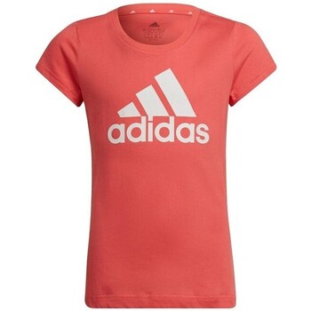 Textiel Meisjes T-shirts korte mouwen adidas Originals  Orange