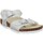 Schoenen Kinderen Sandalen / Open schoenen Birkenstock Rio Kids Birko Flor Cosmic Sparkle Enfant Blanc Wit