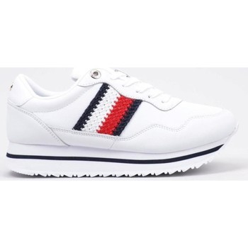 Tommy Hilfiger CORPORATE LIFESTYLE SNEAKER Wit