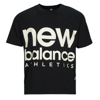 Textiel T-shirts korte mouwen New Balance Out of bound Zwart